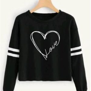 Trendy Womens And Girls Crop top Tshirt ideal for both women and girl